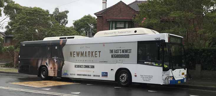 Sydney Buses Mercedes O405NH Custom Citaro 1252 Newmarket